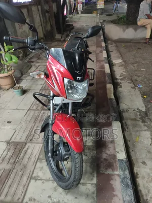 TVS Metro Plus 2019 Red
