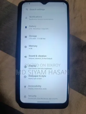 Nokia G21 128 GB Silver
