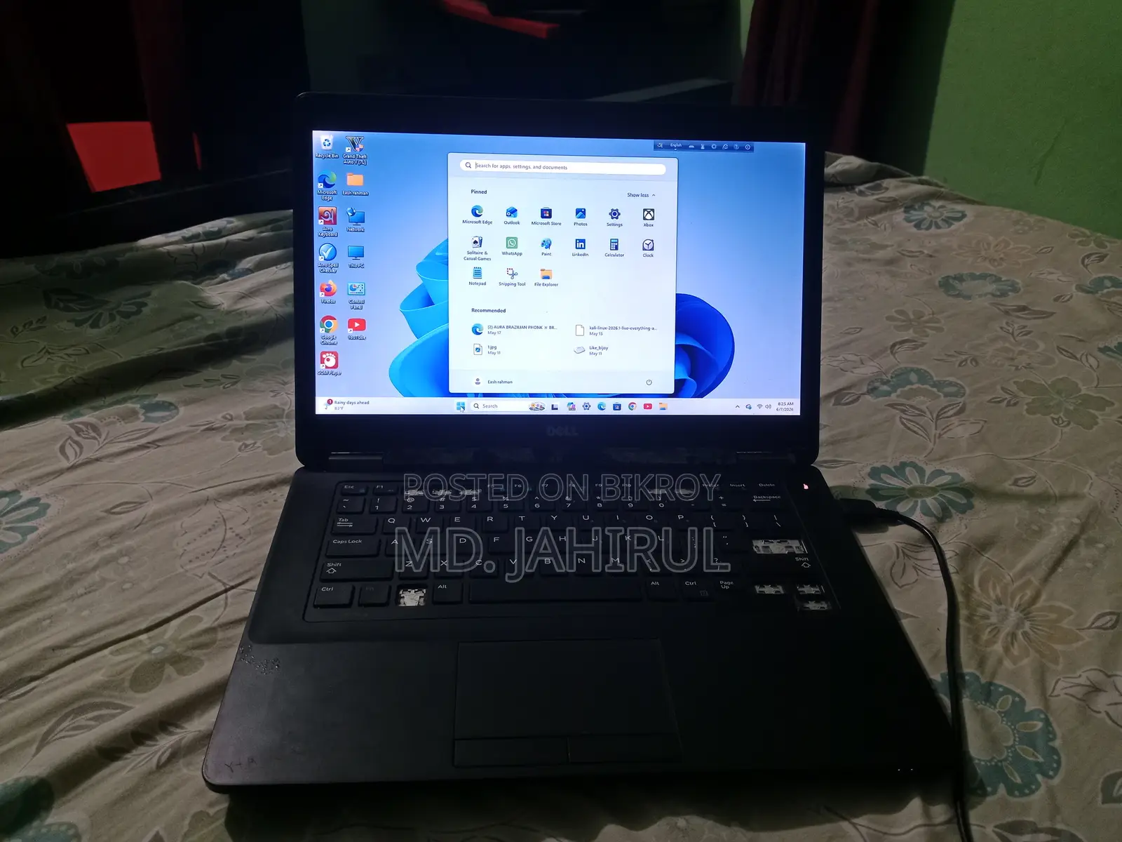 Laptop Dell Latitude 14 E5470 8GB Intel Core i5 SSD 500GB