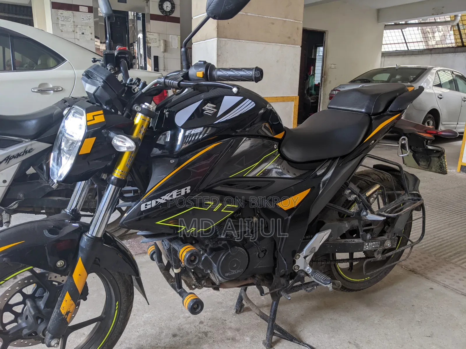 New Suzuki Gixxer SF FI 2024 Black