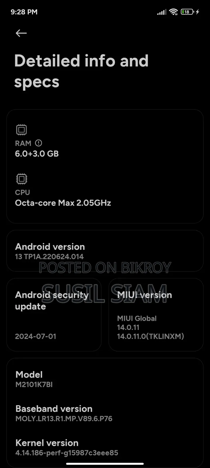 Xiaomi Redmi Note 10S 64 GB Red