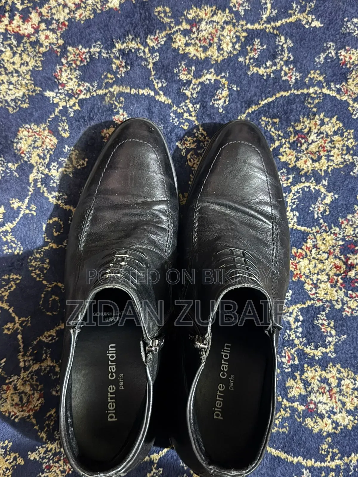 Pierre Cardin Paris Leather Dress Boots For Sale