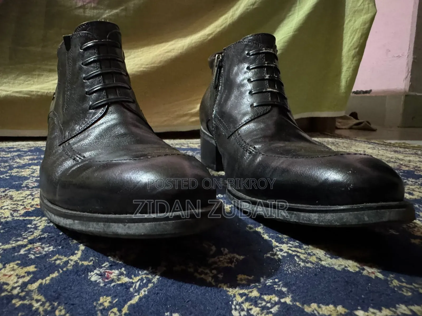 Pierre Cardin Paris Leather Dress Boots For Sale