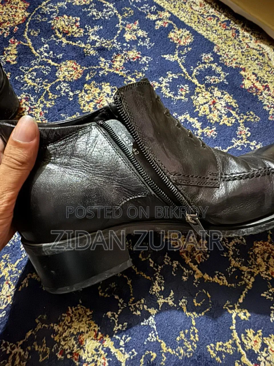 Pierre Cardin Paris Leather Dress Boots For Sale