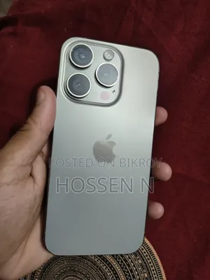 অ্যাপল আইফোন ১৫ প্রো ১২৮ জিবি সিলভার