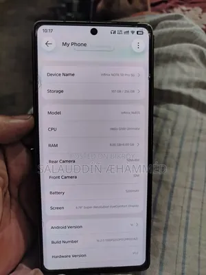 Infinix Note 50 Pro 256 GB Gray