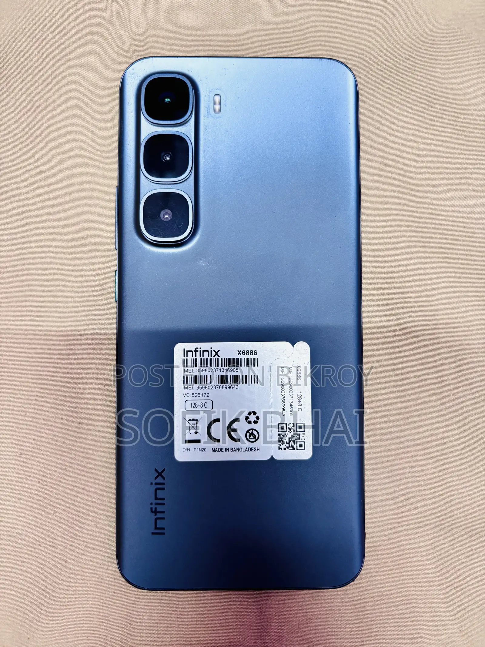 New Infinix Hot 60 Pro+ 128 GB Black