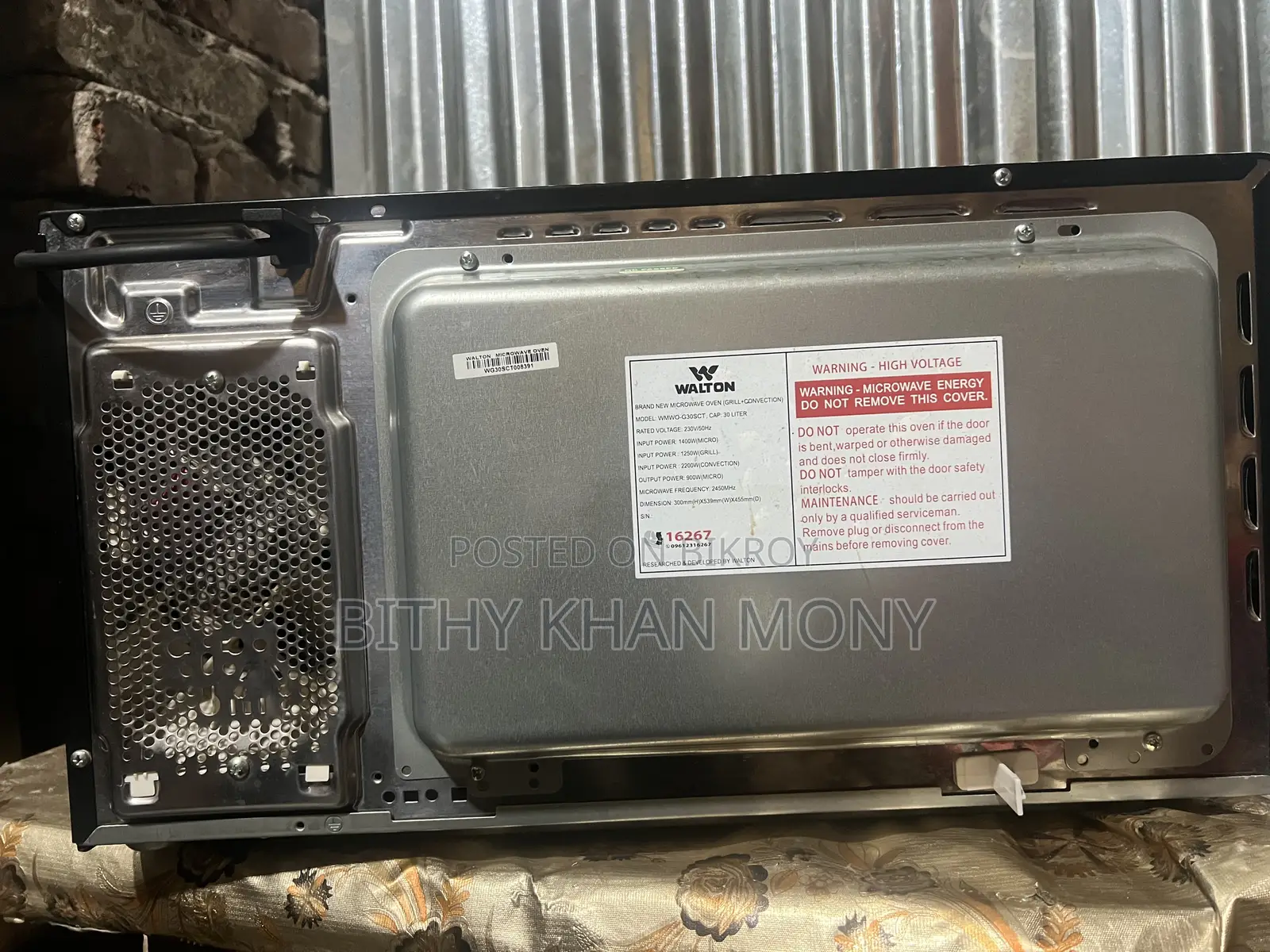 ​Walton 30l Convection Oven - Used 4 Months