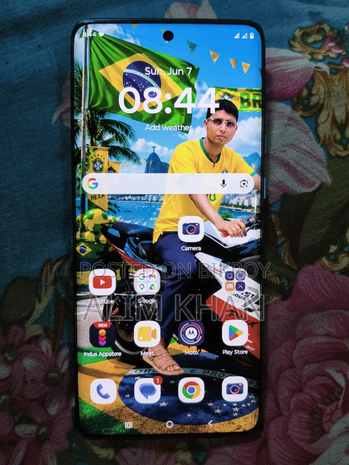 Motorola Edge 60 Fusion 256 GB Blue