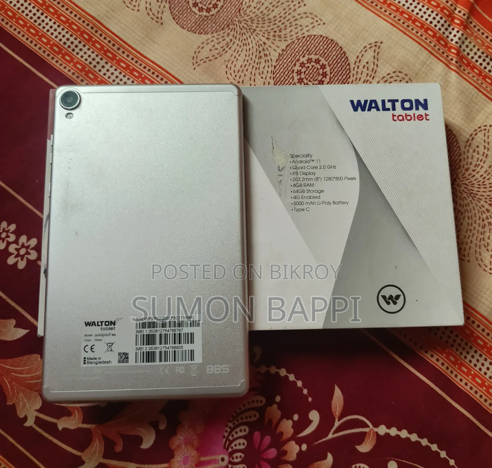 Tablet 64 GB Silver