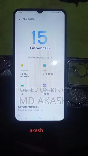 Vivo Y17s 128 GB Purple