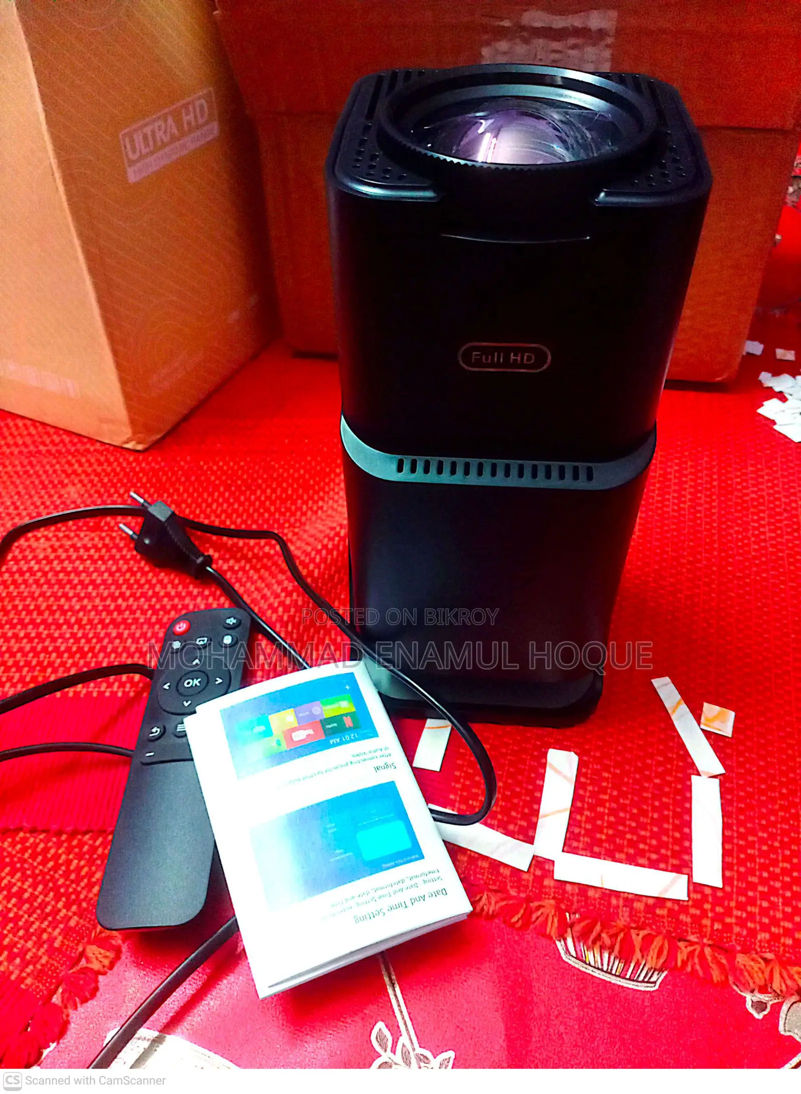 ফুল Hd 4k প্রজেক্টর বিক্রি হবে।