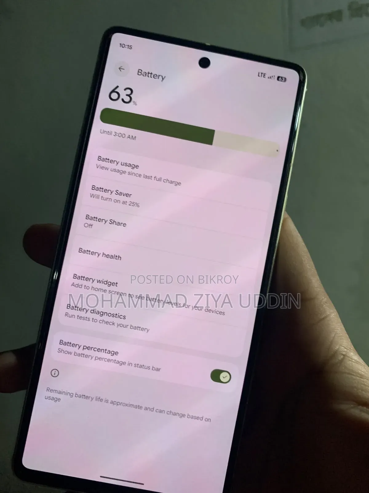 EL 128 GB Rose Gold