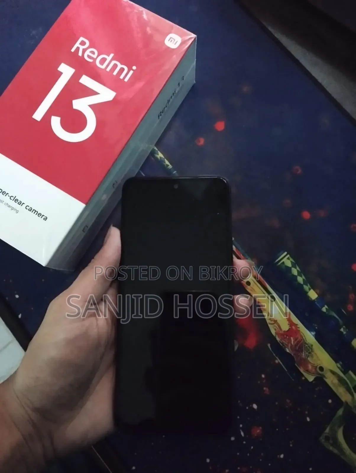 শাওমি রেডমি নোট ১৩ ১২৮ জিবি ব্ল্যাক