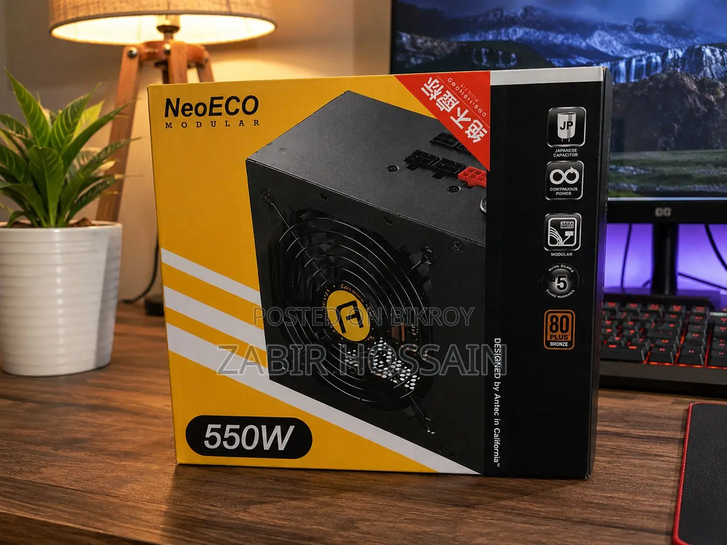 Antec Neoeco 550m V2 550w Power Supply