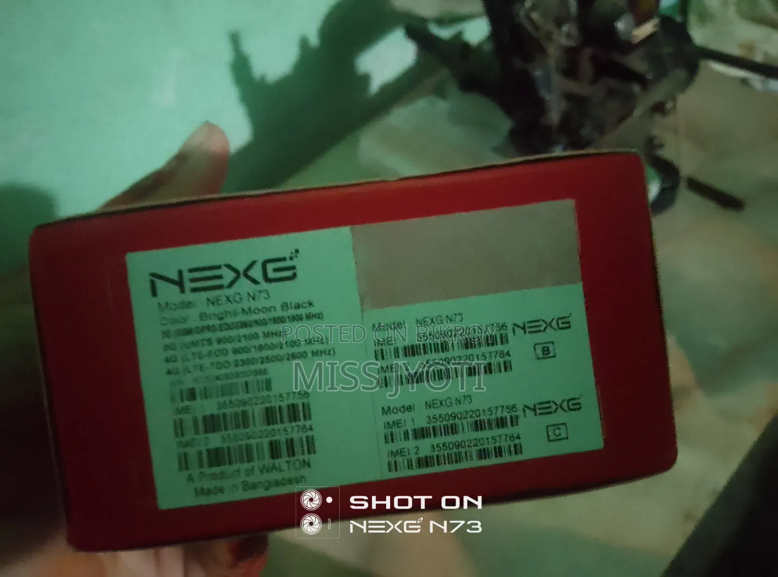 Walton NEXG N74 128 GB Blue