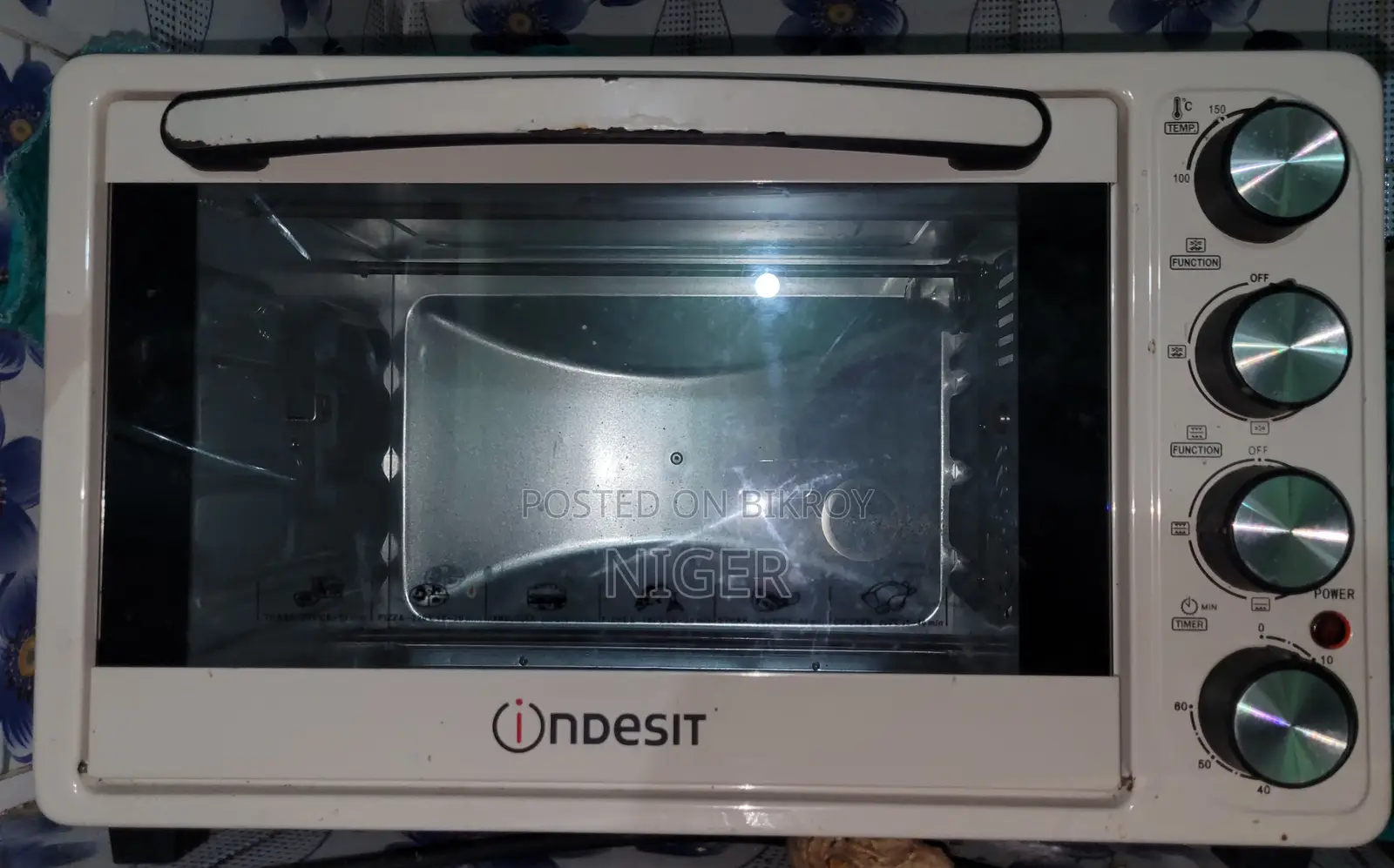 Indesit 30 Liter Electric Oven Ind- 30rcl With Grill