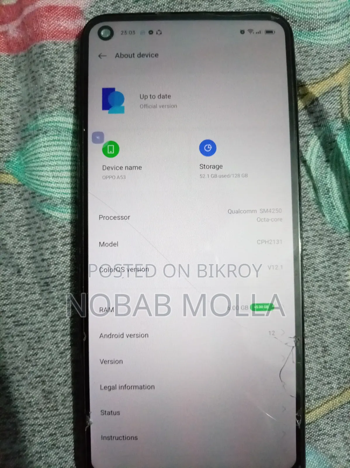 Oppo A53 128 GB Bronze