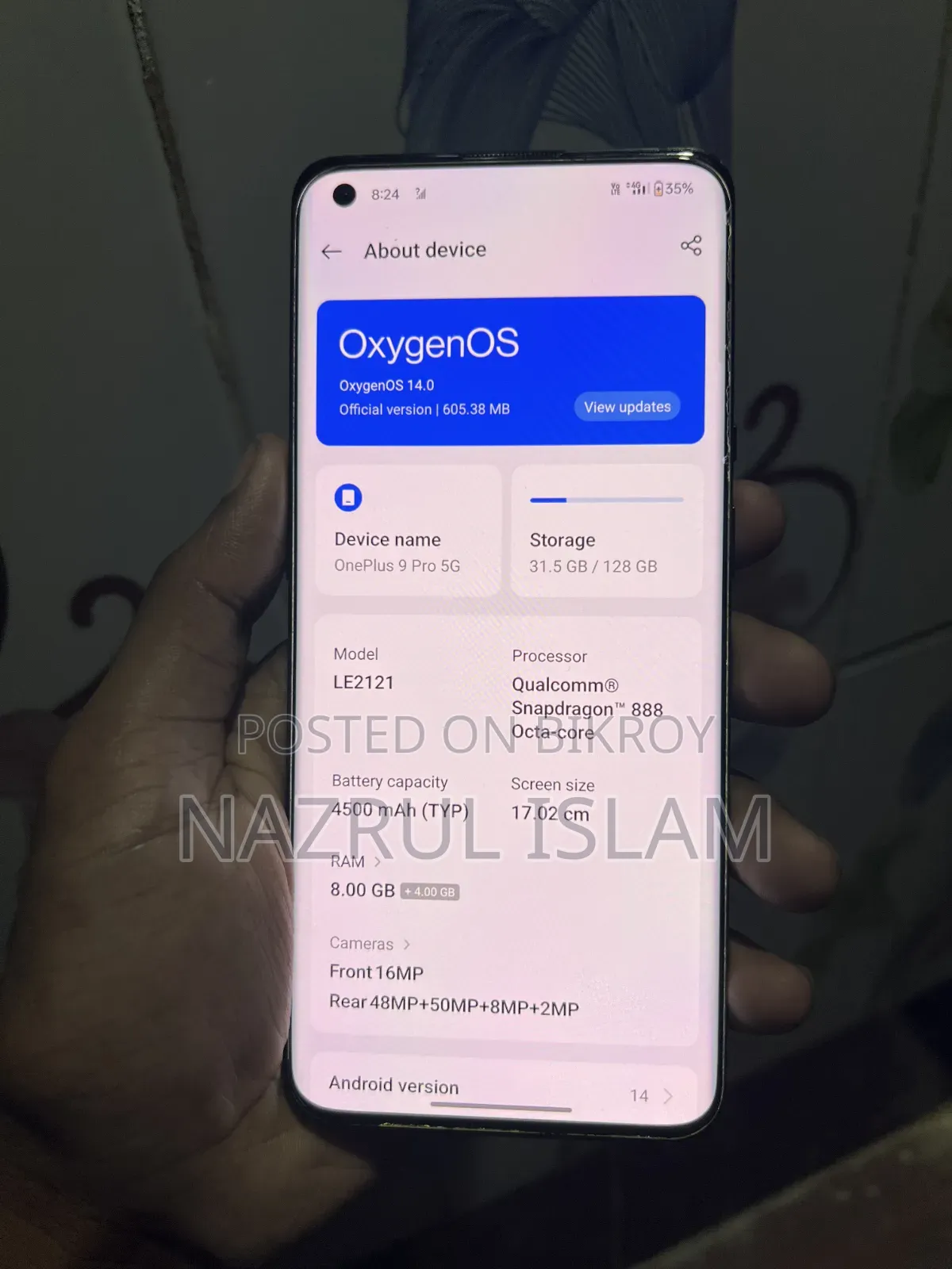 OnePlus 9 Pro 128 GB Black