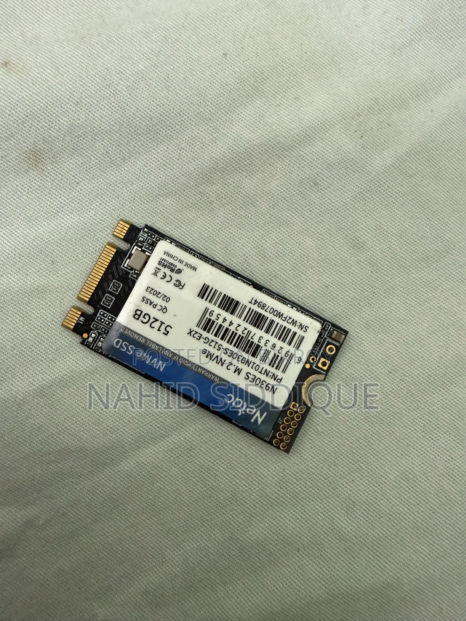 Nvme SSD M.2. 512 Gb