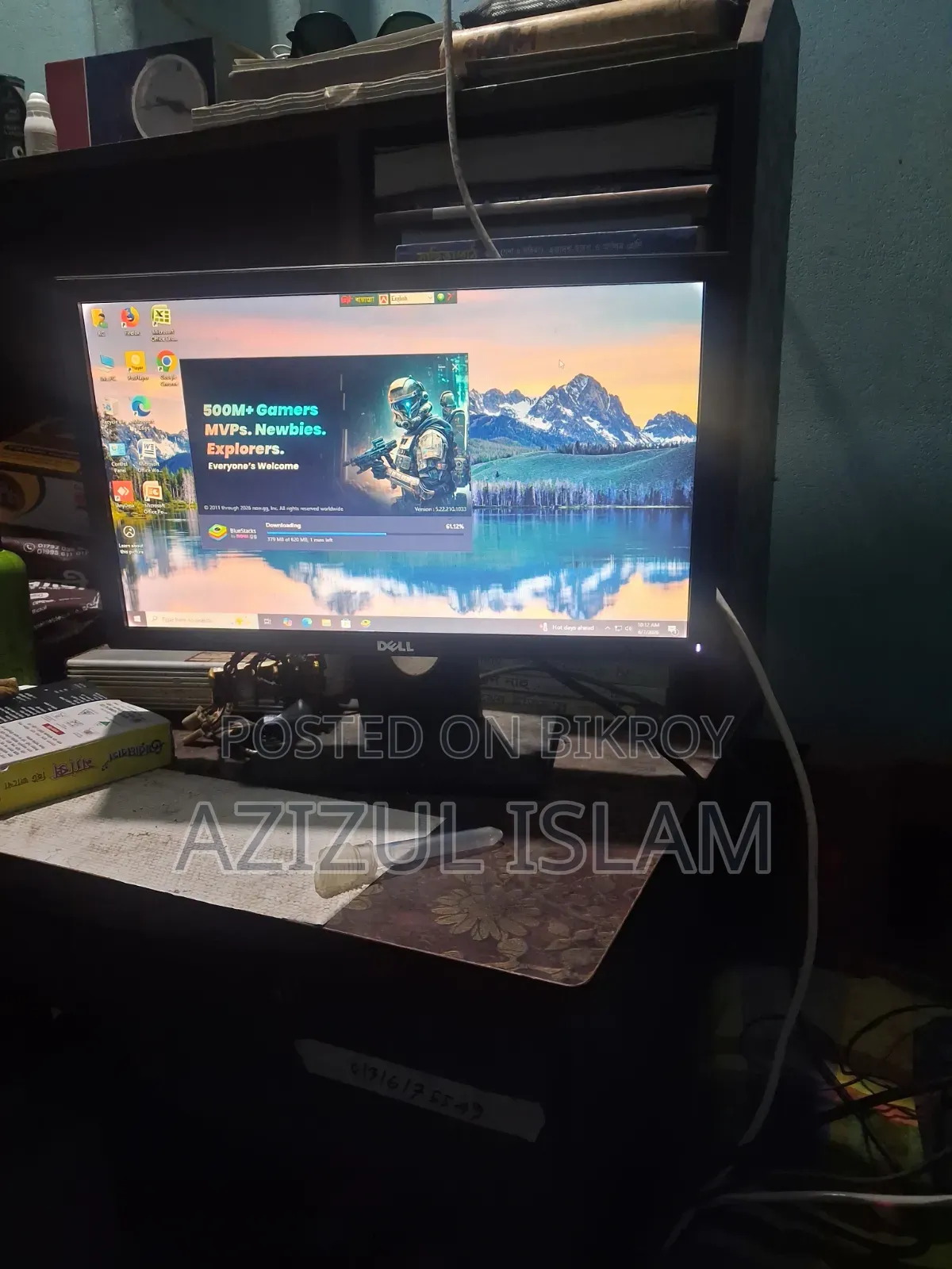 Desktop Computer Dell 8GB Intel Core I3 HDD 512GB