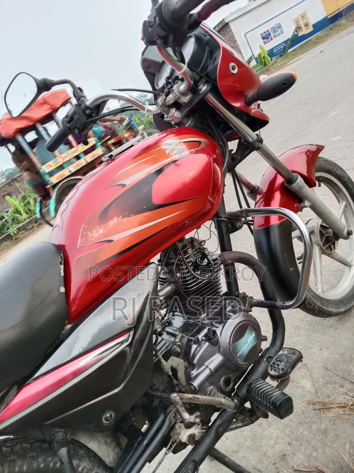 Bajaj Platina 100 2013 Red