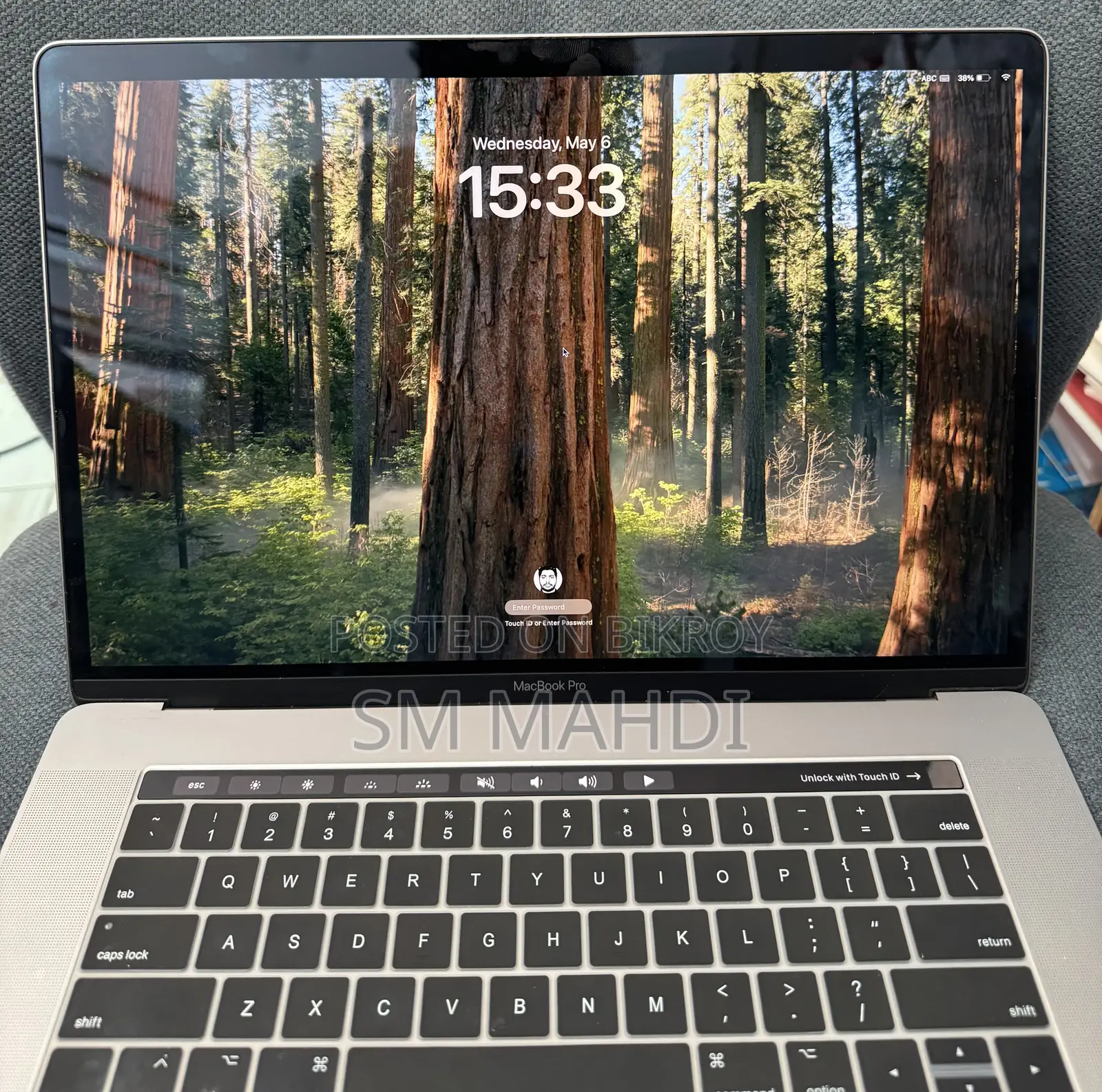 Laptop Apple MacBook Pro 2018 16GB Intel Core I7 HDD+SSD 512GB