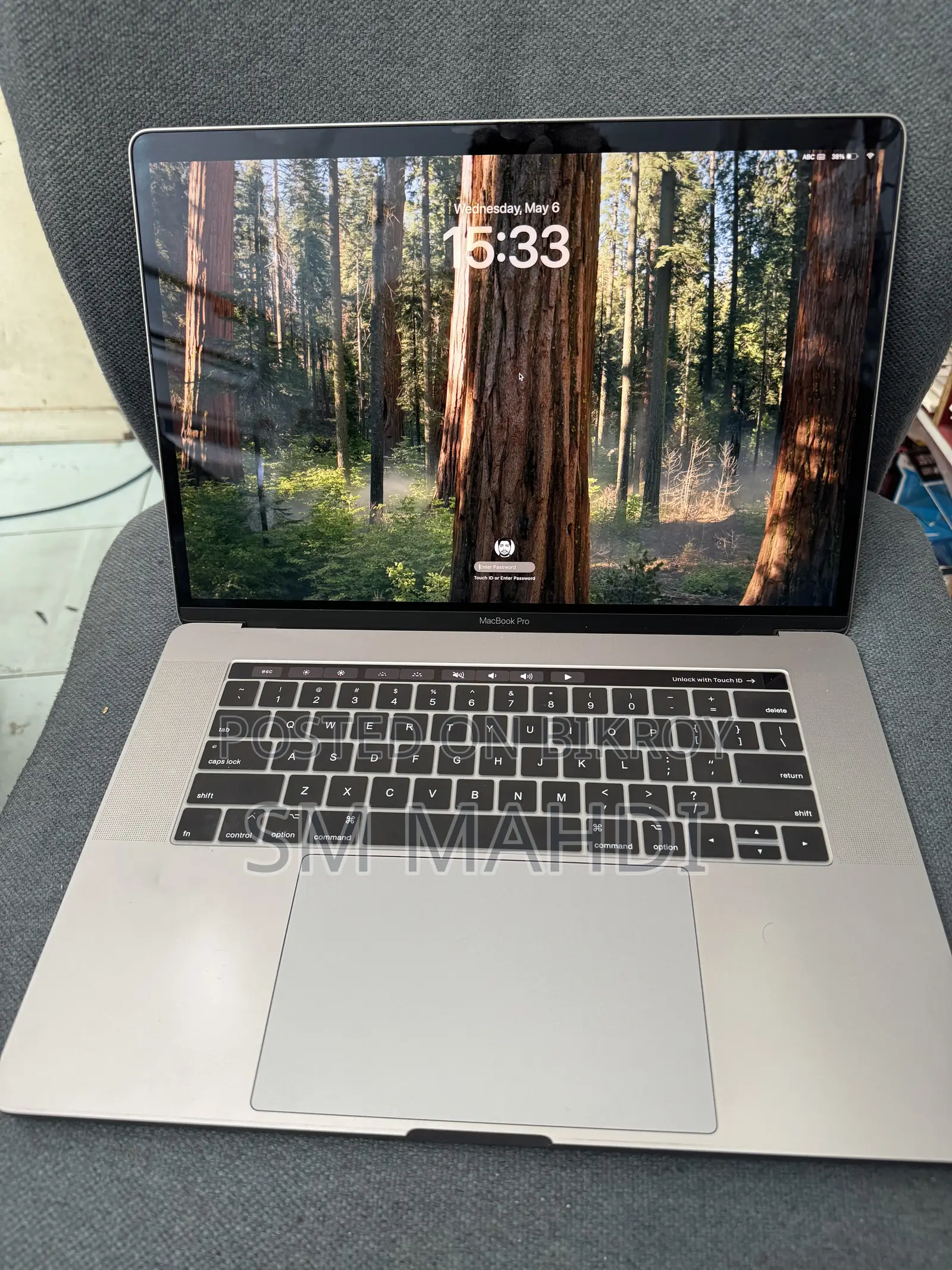 Laptop Apple MacBook Pro 2018 16GB Intel Core I7 HDD+SSD 512GB