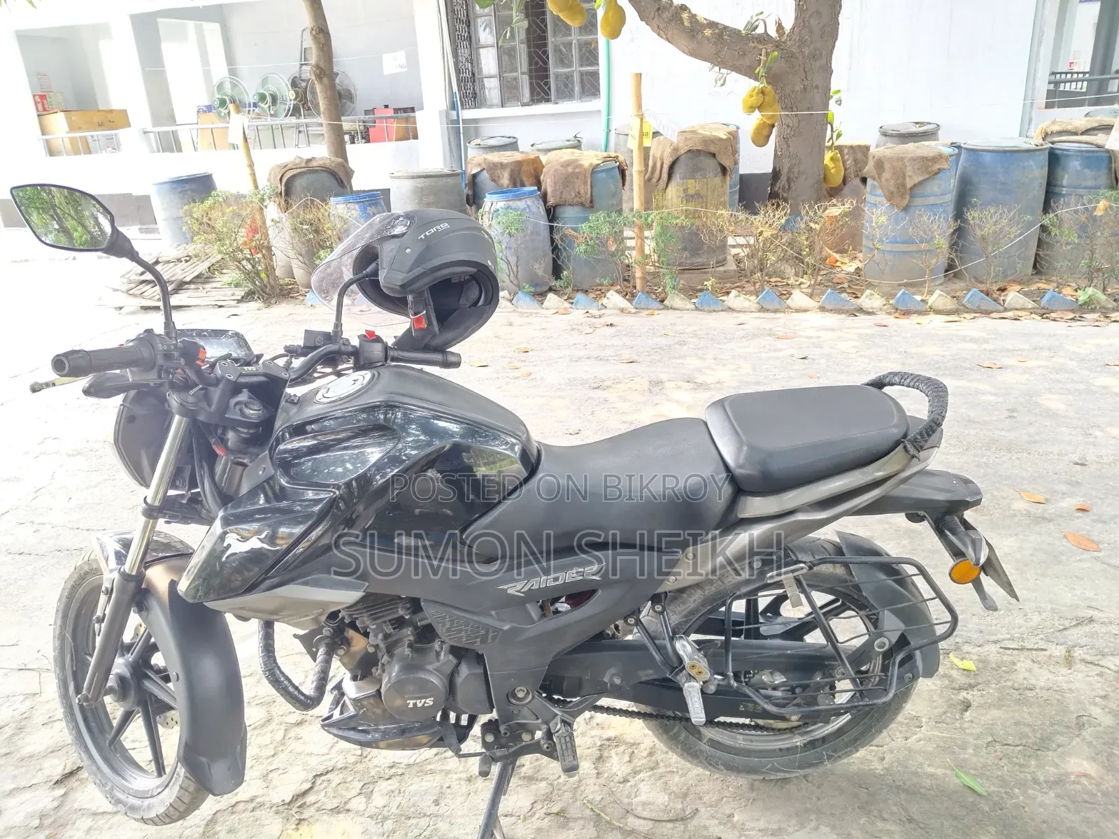 TVS Raider 125 2023 Black