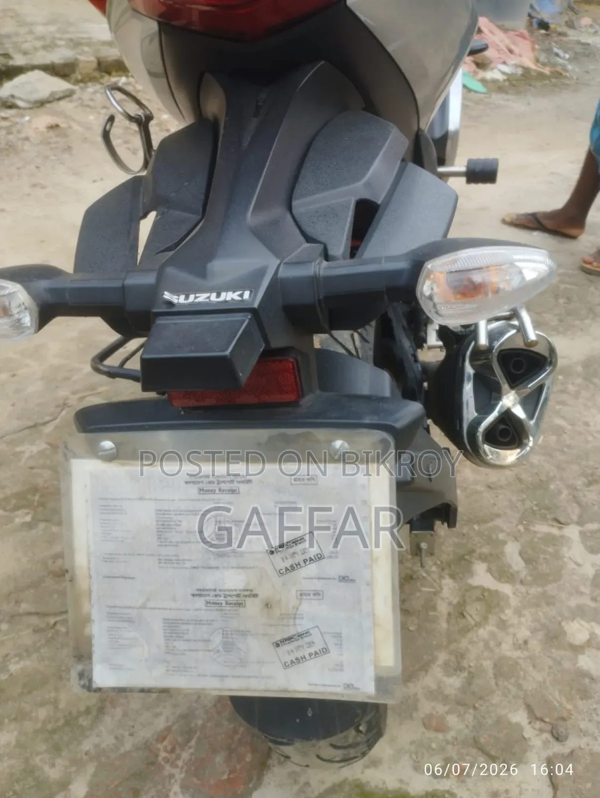 Suzuki Gixxer Fi ABS 2024 Silver