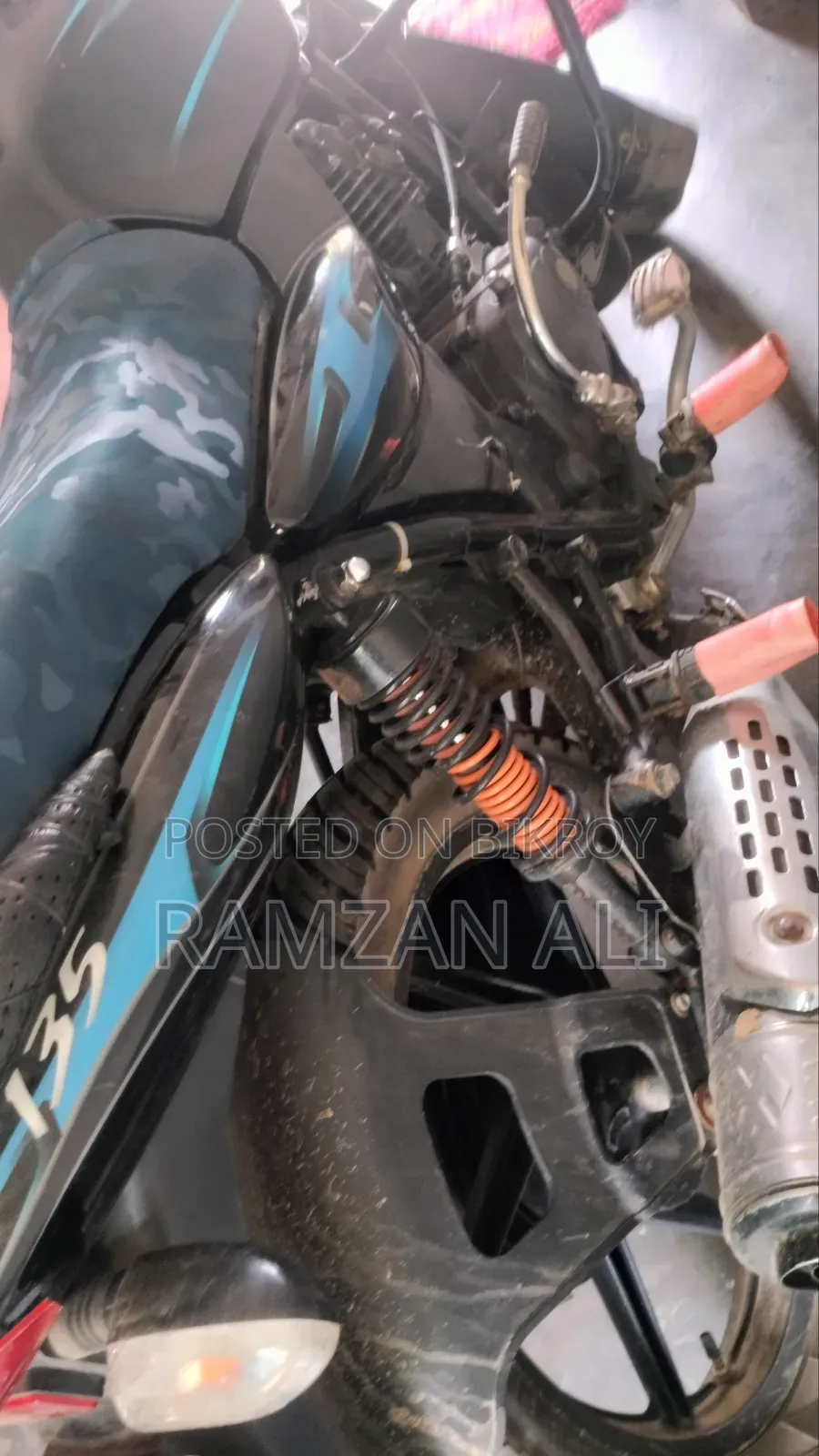 Bajaj Discover 135 2017 Blue