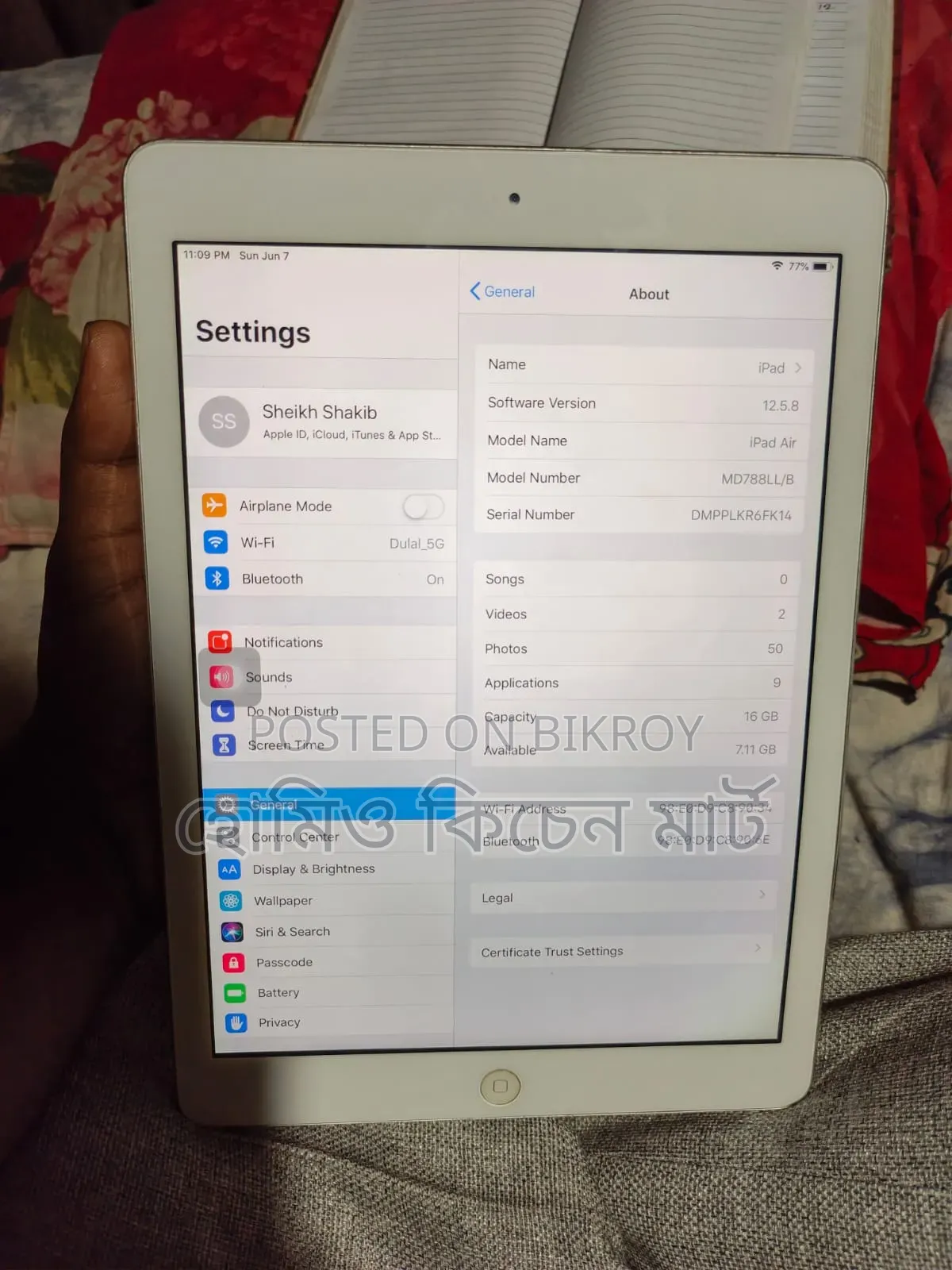 Apple iPad mini 2 16 GB Silver