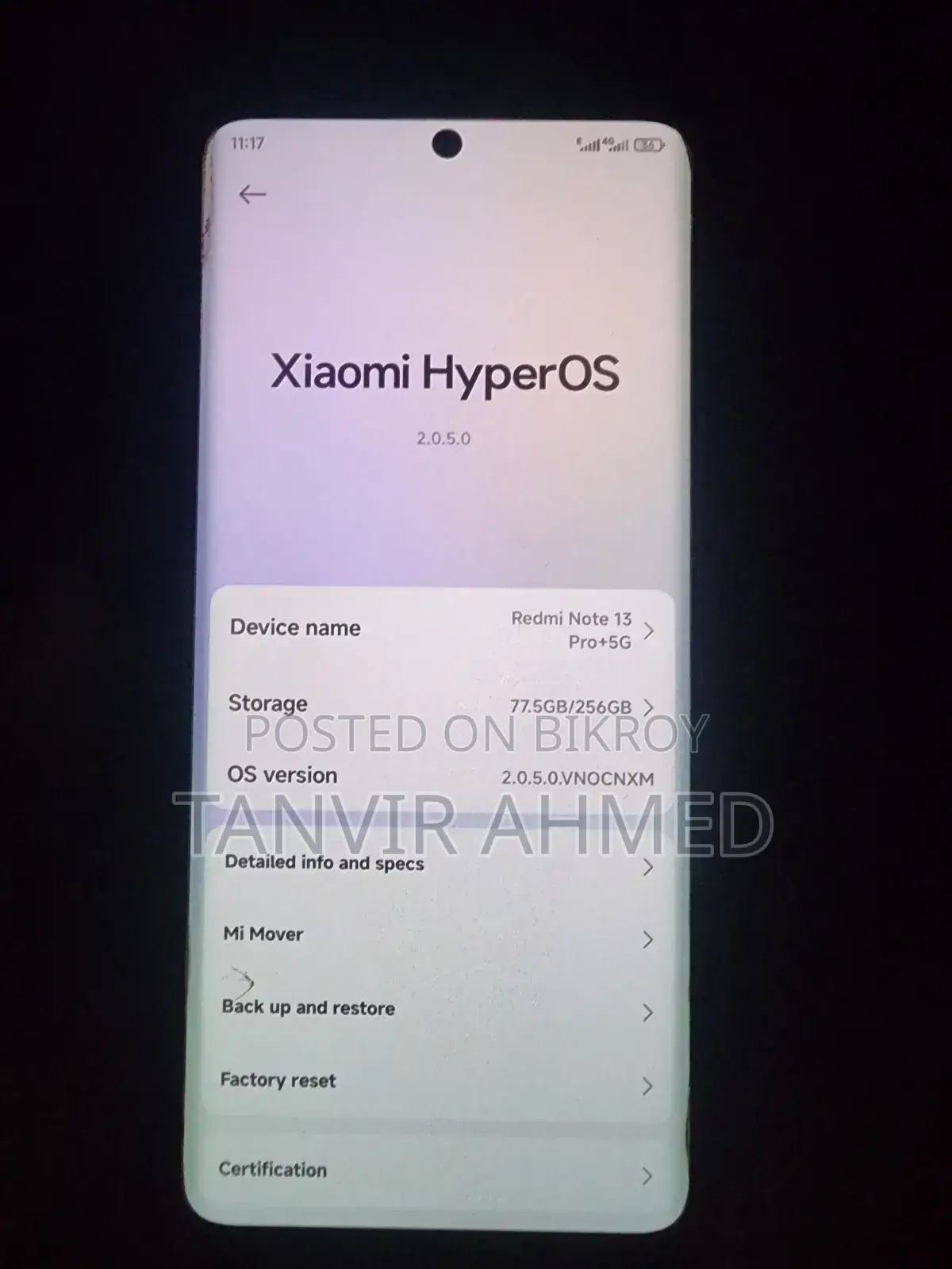 Xiaomi Redmi Note 13 Pro+ 256 GB White