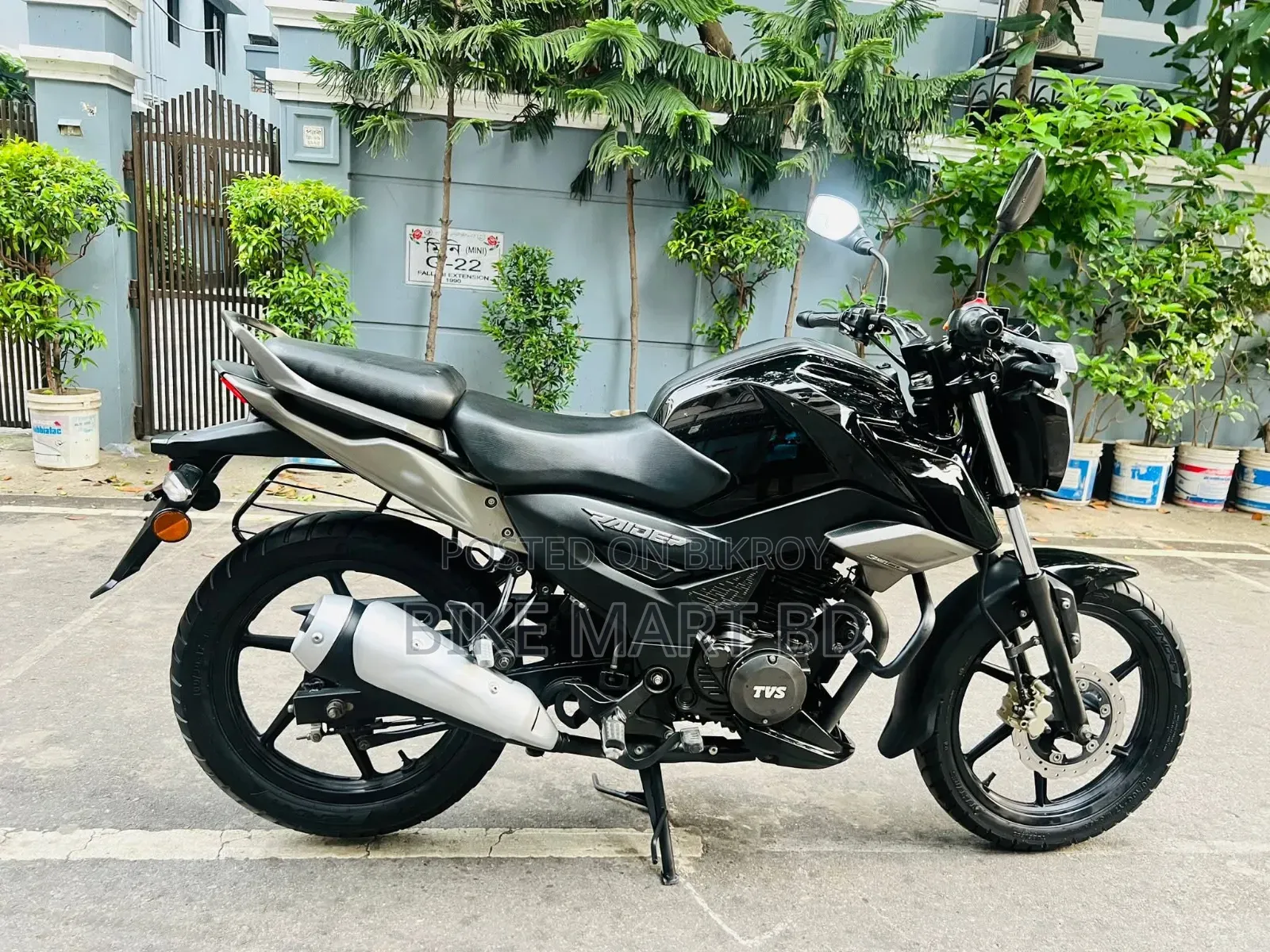 TVS Raider 125 2023 Black