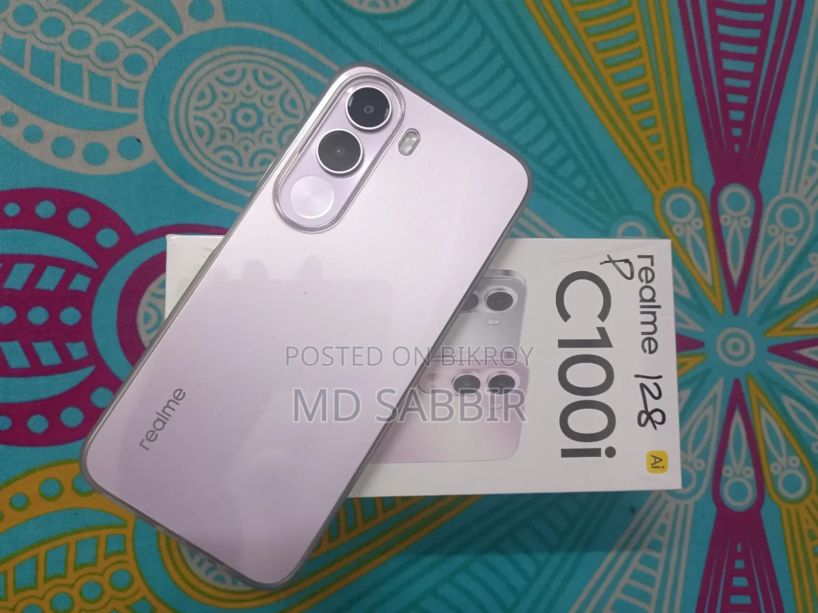 New Realme C100i 128 GB Purple