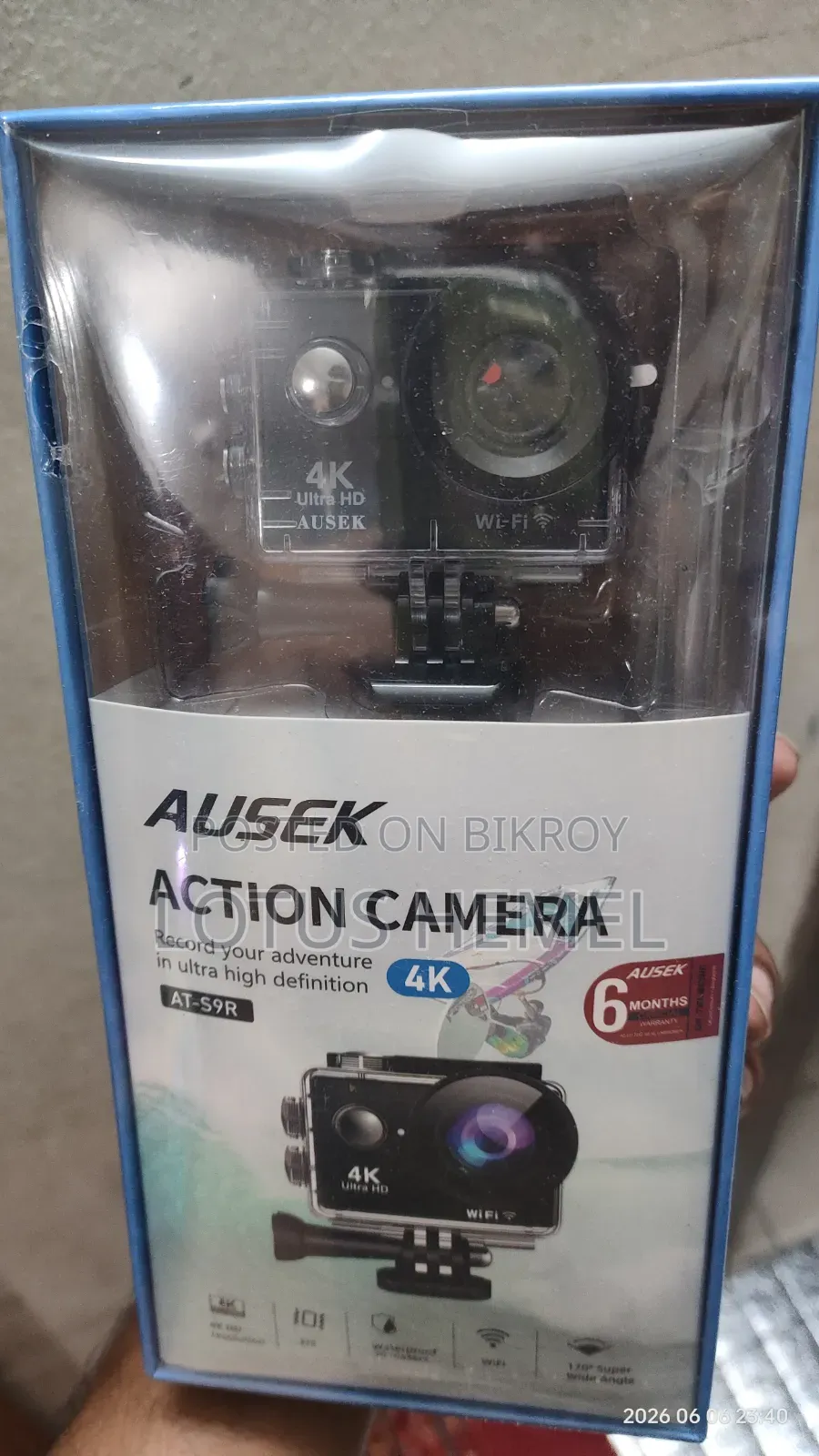 Ausek at-S9r Combo Wifi Action Camera