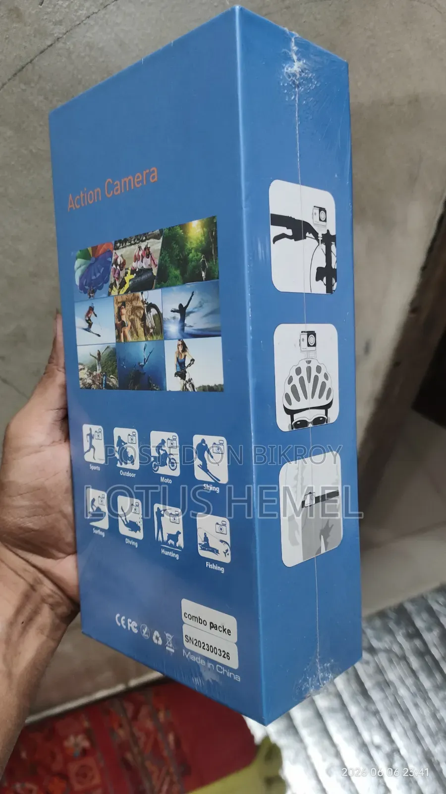Ausek at-S9r Combo Wifi Action Camera