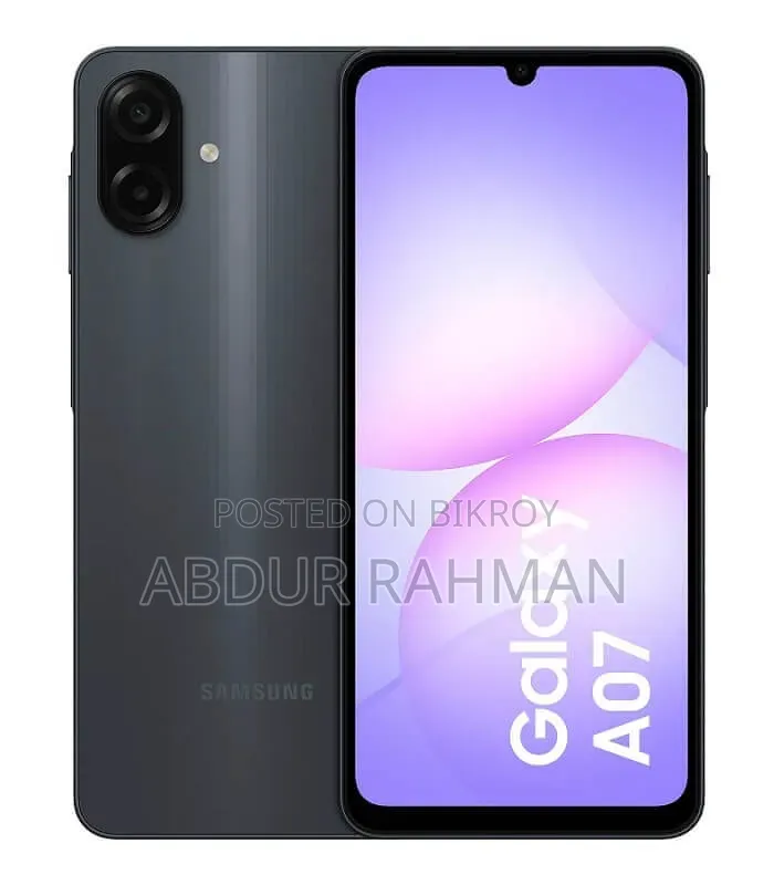 Samsung Galaxy A07 4G 64 GB Black