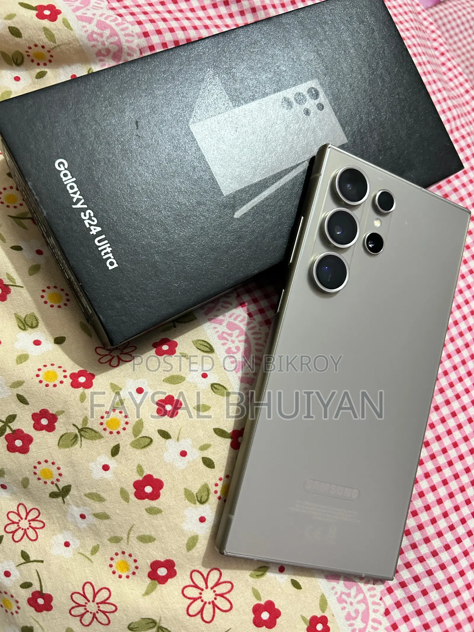 Samsung Galaxy S24 Ultra 256 GB Gray