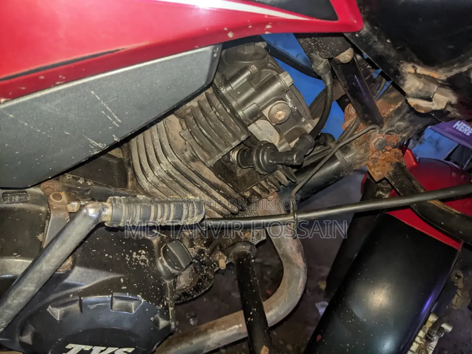 TVS Stryker 125 2022 Red