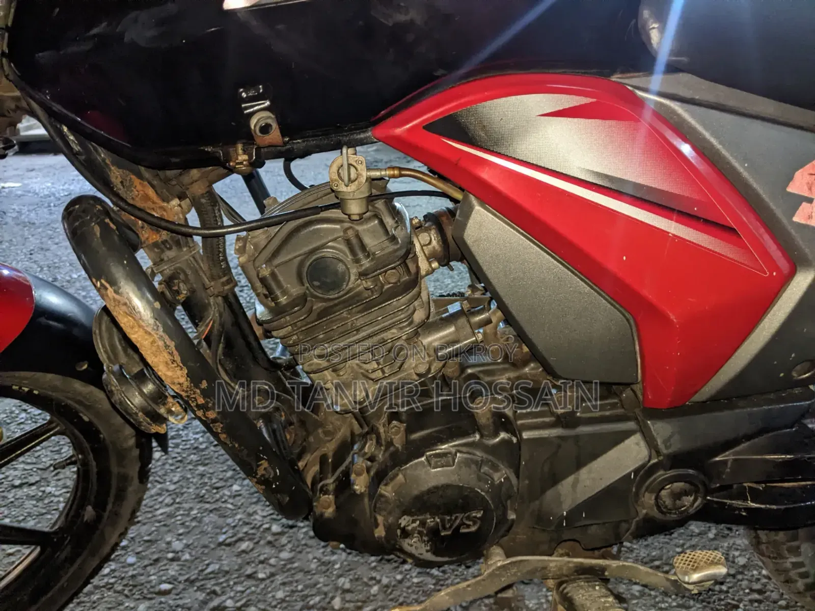 TVS Stryker 125 2022 Red