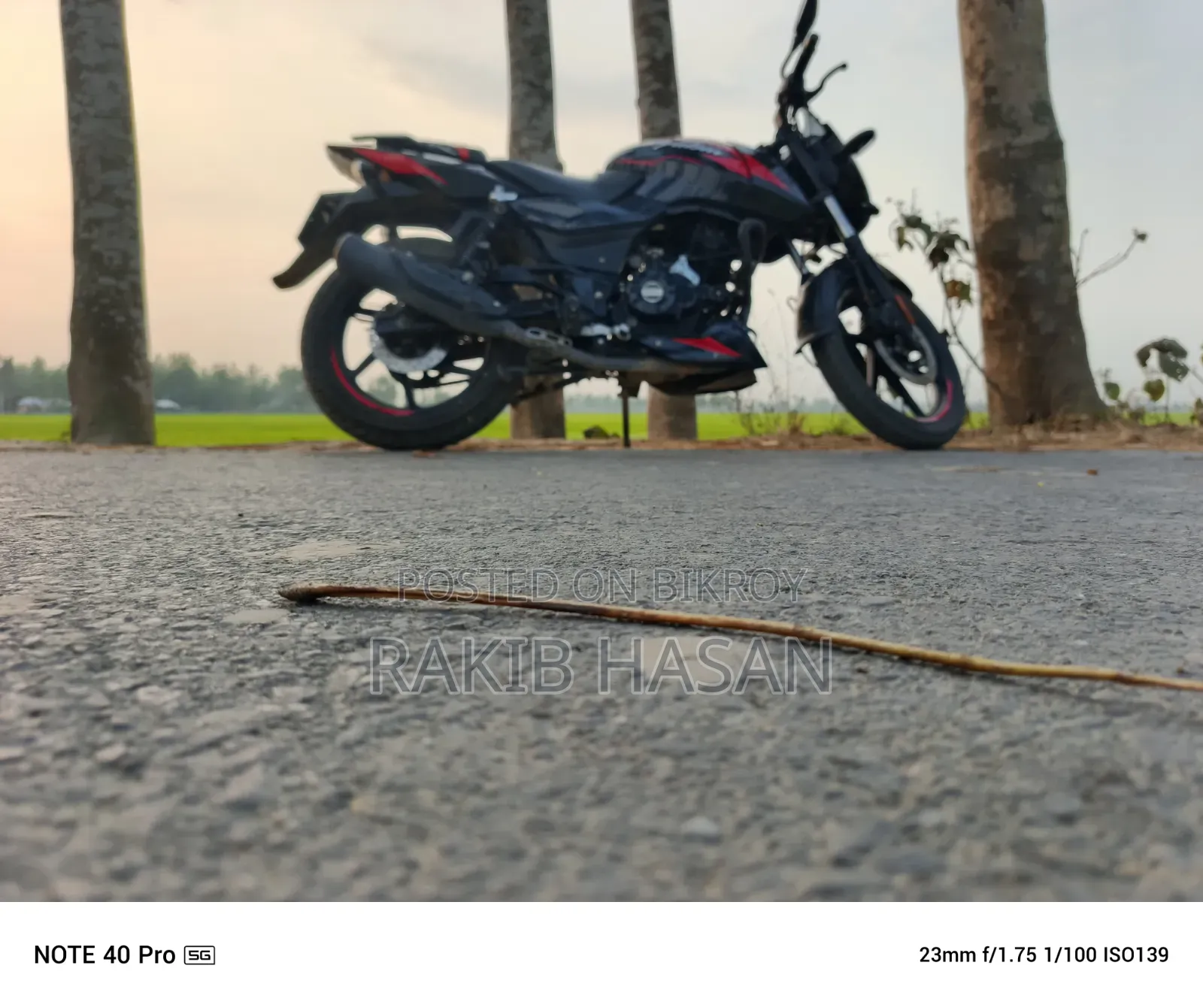 বাজাজ পালসার ১৫০ ২০২২ কালো