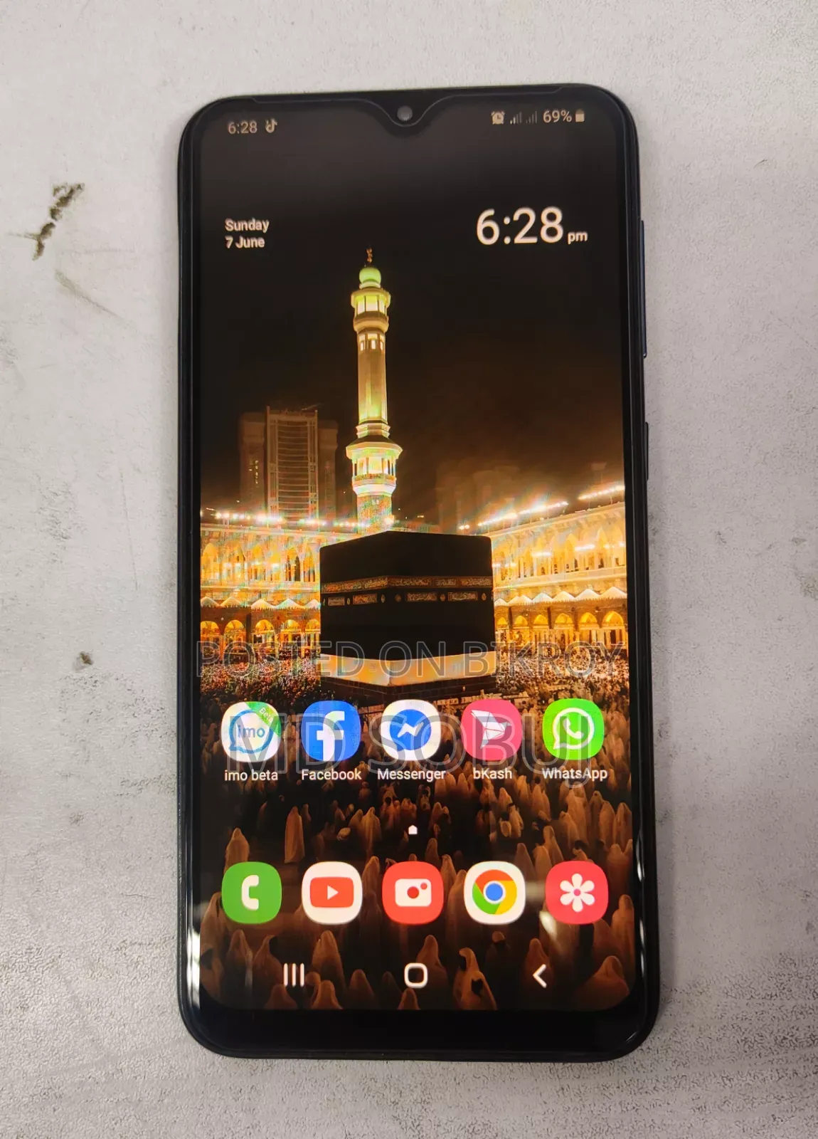 Samsung A10 32 GB Black