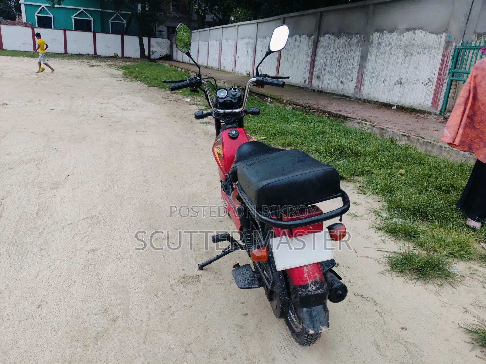TVS XL 100 2018 Red