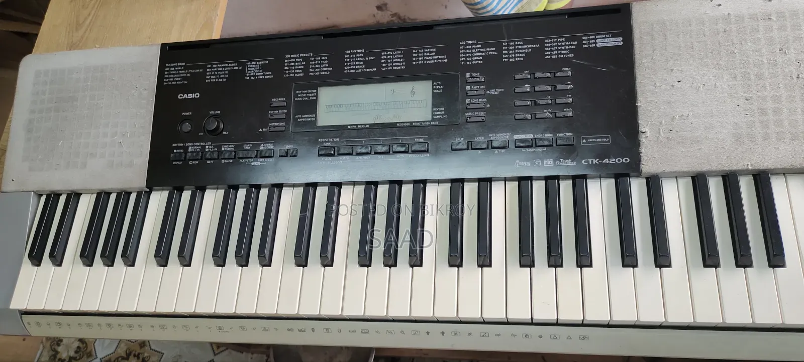 Casio Ctk 4200 Keyboard