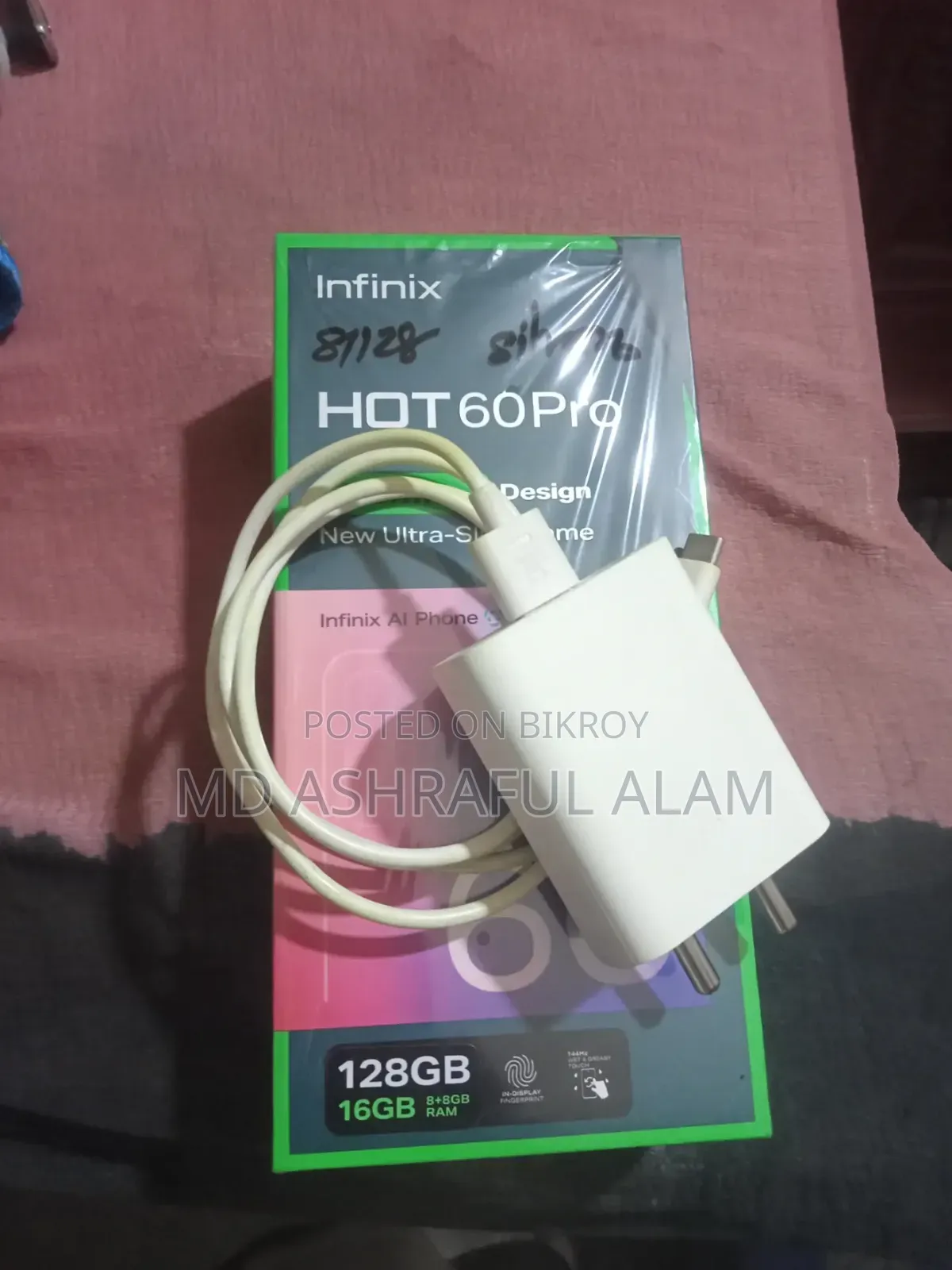 Infinix Hot 60 Pro 128 GB Silver