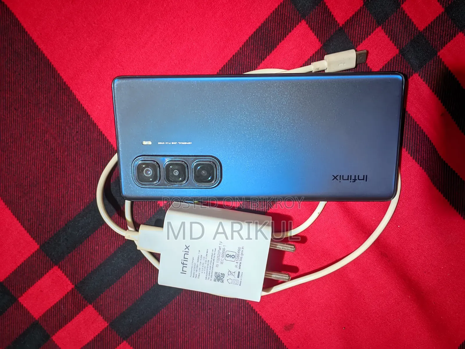 Infinix Hot 50 Pro+ 4G 256 GB Black