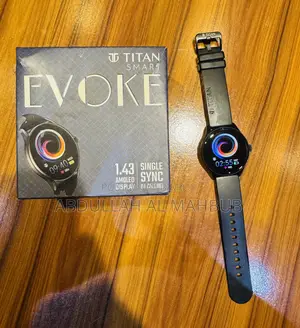Titan Smart Evoke Smart Watch (1.43” AMOLED Display, BT Calling)
