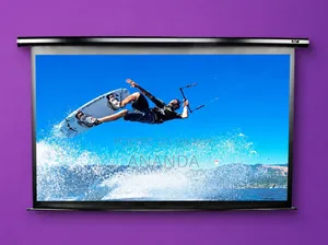 Apollo 96x96 Electric Motorized Projector Screen