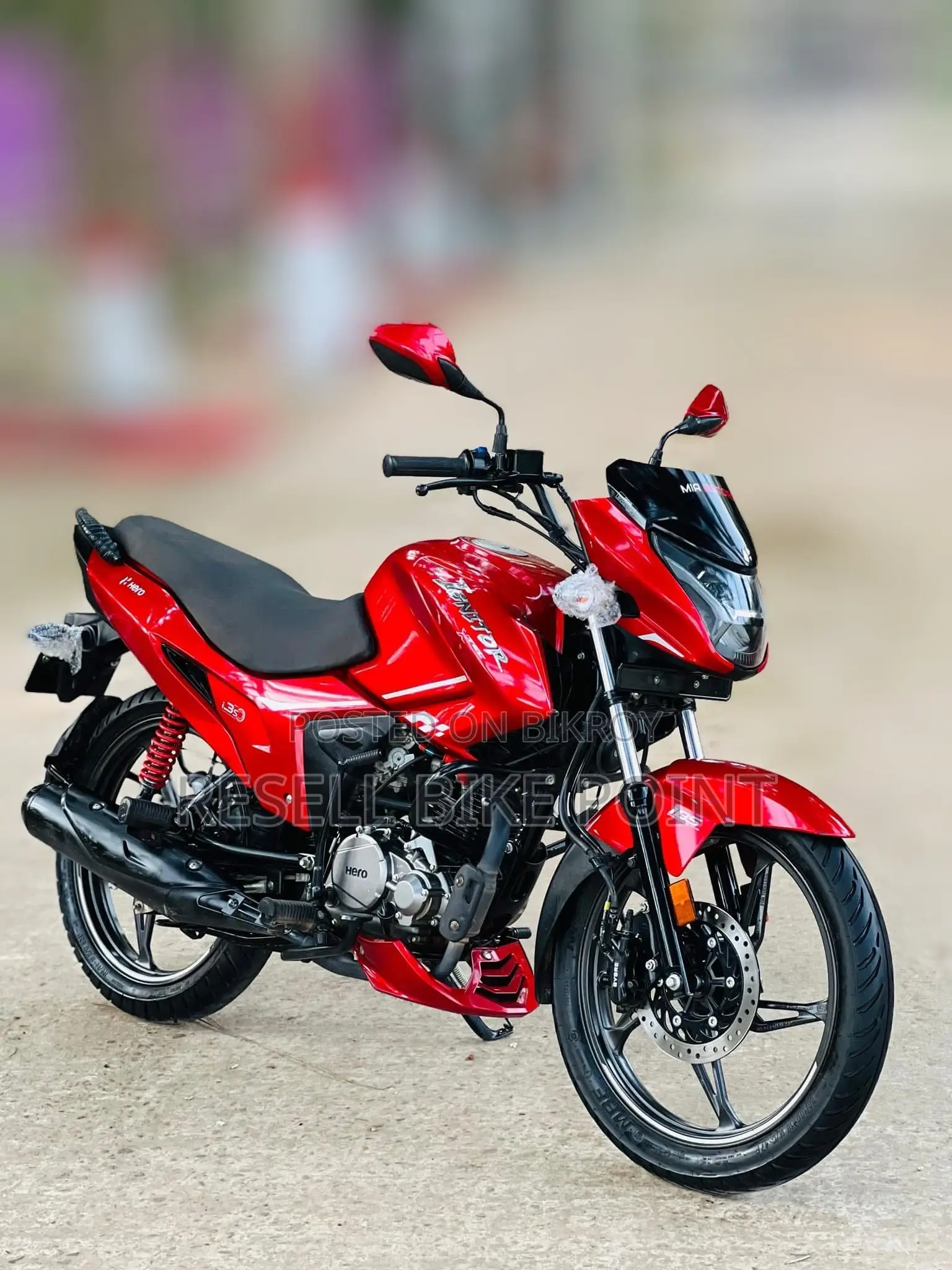 Hero Ignitor XTEC 125 Refresh 2024 Red
